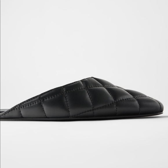 ZARA BNWT Quilted Flats - Picture 5 of 6